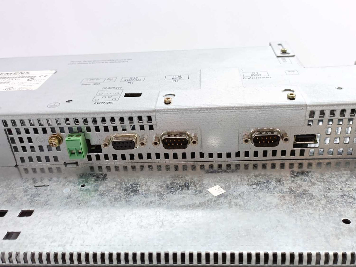 Siemens 6AV6542-0CC10-0AX0 SIMATIC Operator panel 10.4" E13