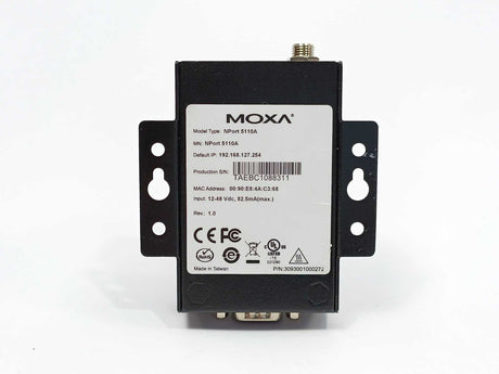 Moxa NPort 5110A Serial Device Server 12-48 Vdc