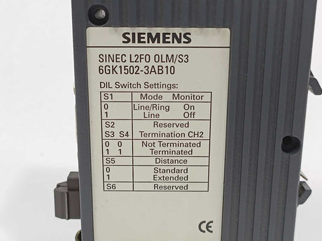 Siemens 6GK1502-3AB10 SINEC L2FO OLM