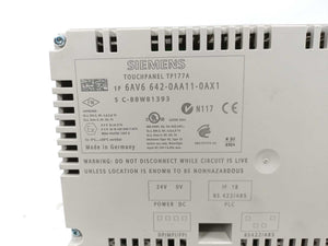 Siemens 6AV6642-0AA11-0AX1 SIMATIC Touch Panel TP 177A