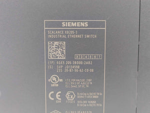 Siemens 6GK5205-3BD00-2AB2 SCALANCE XB205-3 managed Layer 2 IE switch