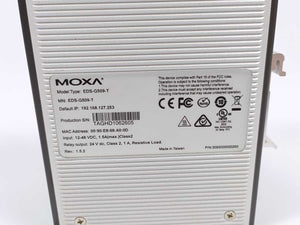 Moxa EDS-G509-T Gigabit EtherDevice Switch, layer 2 managed switch