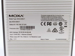 Moxa EDS-G509-T Gigabit EtherDevice Switch, layer 2 managed switch