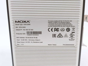 Moxa EDS-G509 Gigabit EtherDevice Switch, layer 2 managed switch
