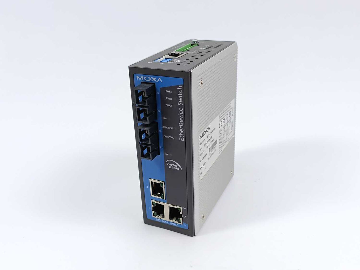 Moxa EDS-405A-MM-SC 5-Port Industrial Ethernet Switch