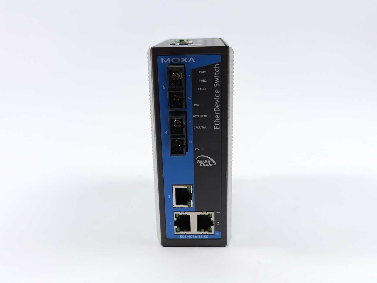 Moxa EDS-405A-SS-SC 5-Port Industrial Ethernet Switch