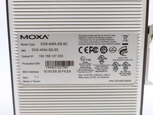 Moxa EDS-405A-SS-SC 5-Port Industrial Ethernet Switch