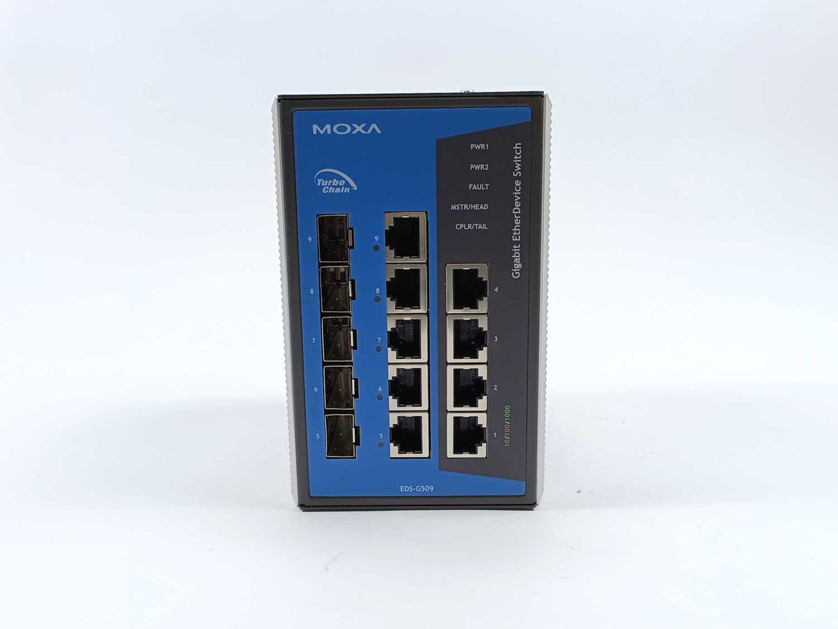 Moxa EDS-G509 Gigabit EtherDevice Switch, layer 2 managed switch