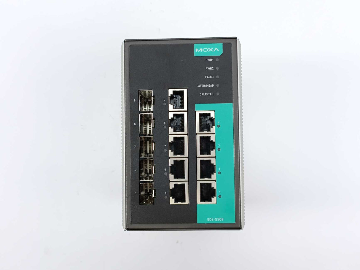 Moxa EDS-G509 Gigabit EtherDevice Switch, layer 2 managed switch