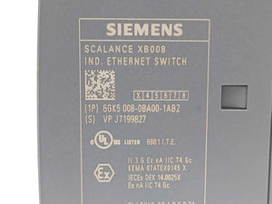 Siemens 6GK5008-0BA00-1AB2 SCALANCE XB008 Industrial Ethernet Switch