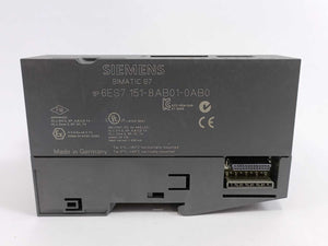 Siemens 6ES7151-8AB01-0AB0 SIMATIC DP, IM151-8 PN/DP CPU w/ 6ES7953-8LG30-0AA0