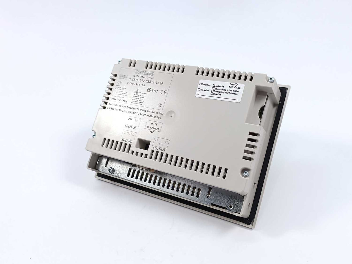 Siemens 6AV6642-0AA11-0AX0 SIMATIC 5,7" Touch Panel TP177A