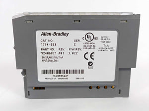 AB 1734-IB8 POINT I/O 8 Point Digital Input Module Ser.D