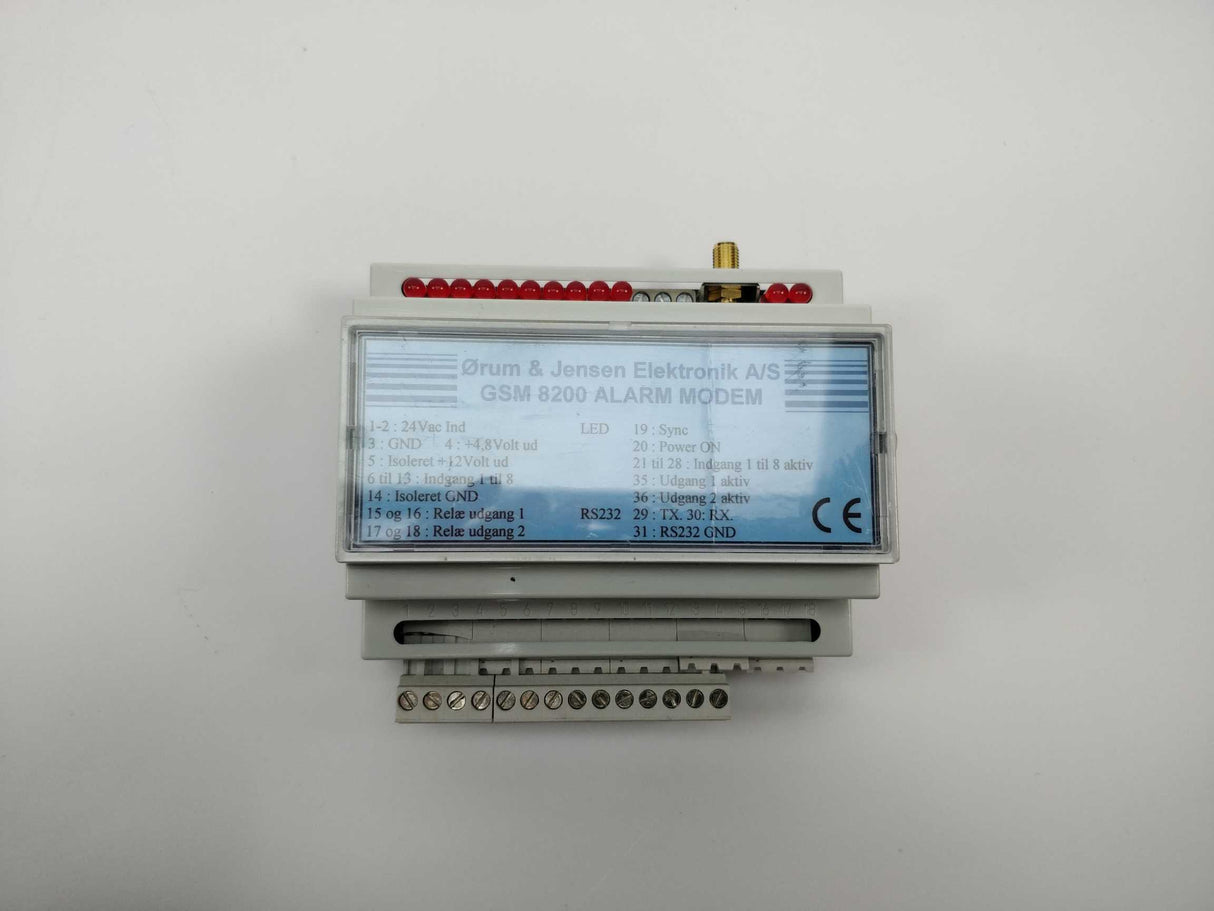 Orum&Jensen Elektronik A/S GSM 8200 Alarm Modem