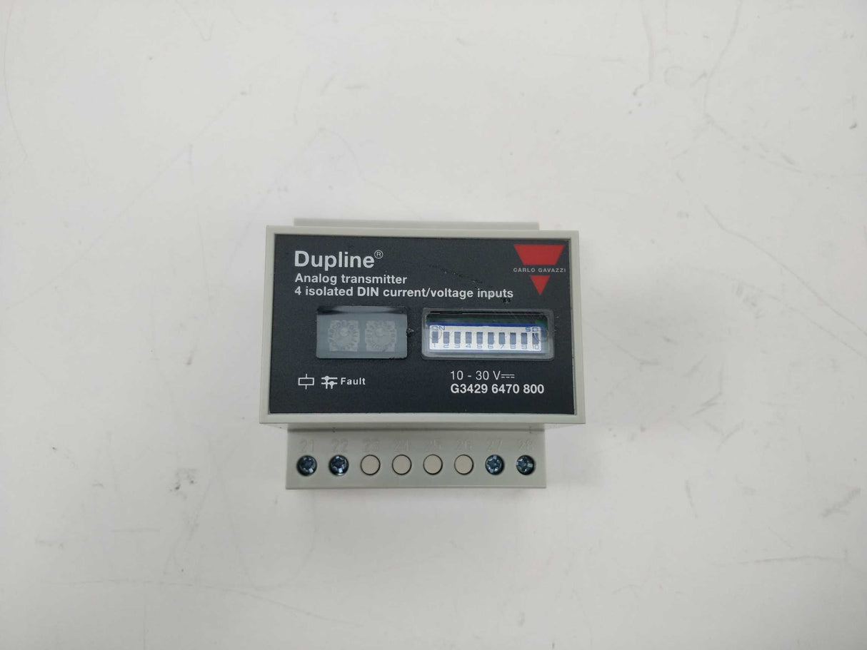 Carlo Gavazzi G3429 6470 800 Dupline Analog Transmitter