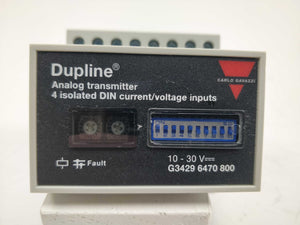 Carlo Gavazzi G3429 6470 800 Dupline Analog Transmitter