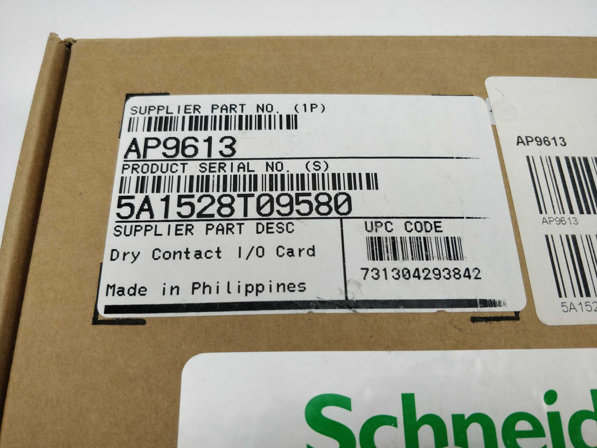 Schneider Electric AP9613 Dry Contact I/O Card
