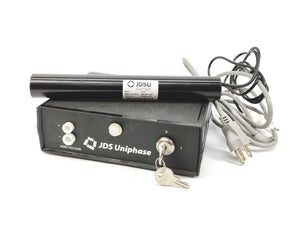 JDS Uniphase 1101P 1201-1 Helium-Neon Laser set, 1.5mW 110V