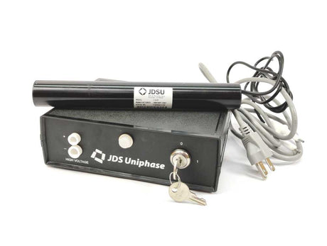 JDS Uniphase 1101P 1201-1 Helium-Neon Laser set, 1.5mW 110V