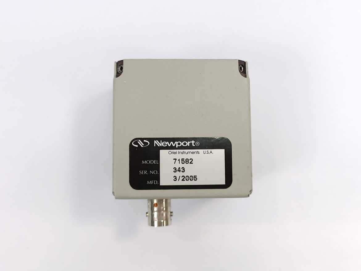 Newport 71582 Optical Power Detector, Silicon, TE Cooled
