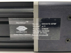 Moog Animatics SM2337D-EPBP SmartMotor