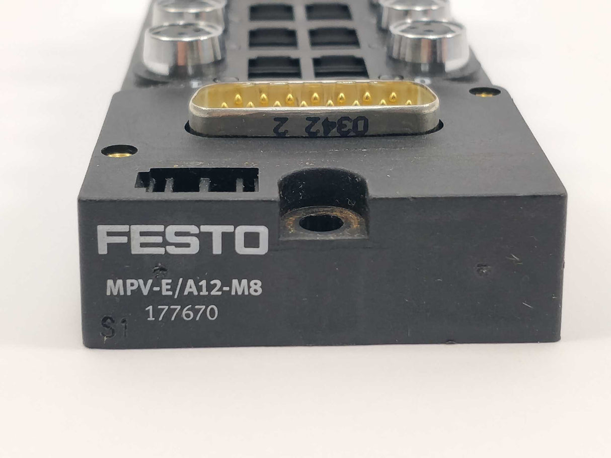 Festo 177670 MPV-E/A12-M8 Multi-pin plug distributor