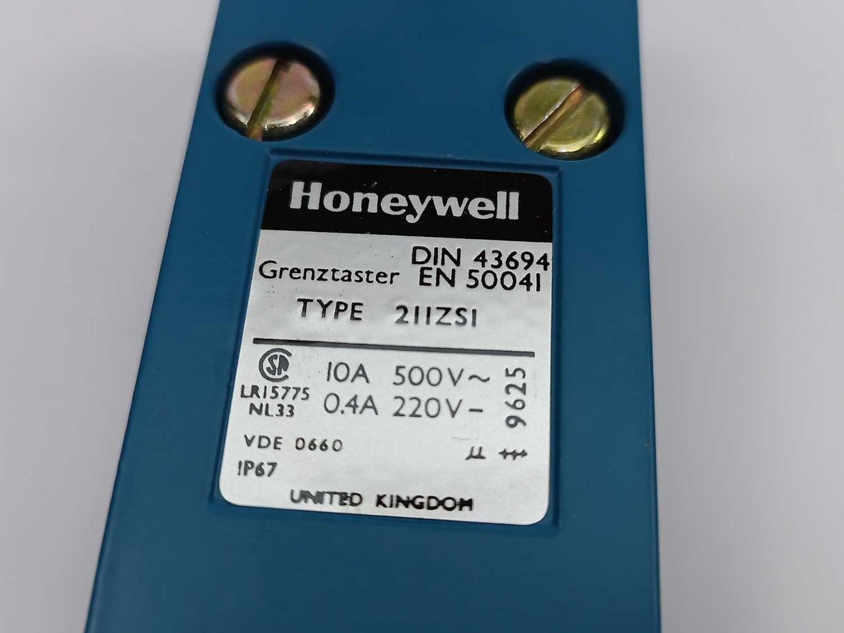 Honeywell 211ZS1 Limit Switch