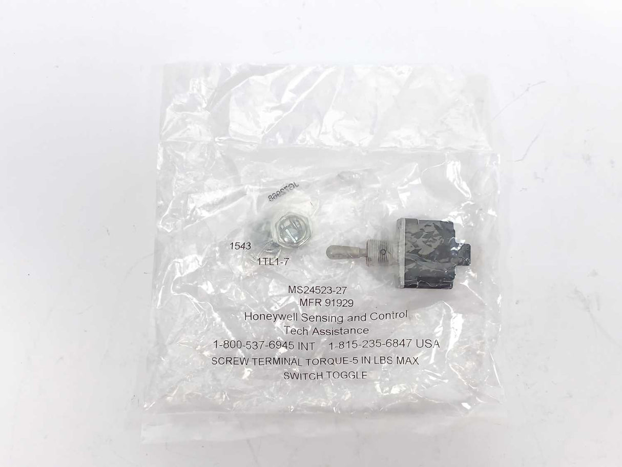 Honeywell 1TL1-7 Toggle Switch