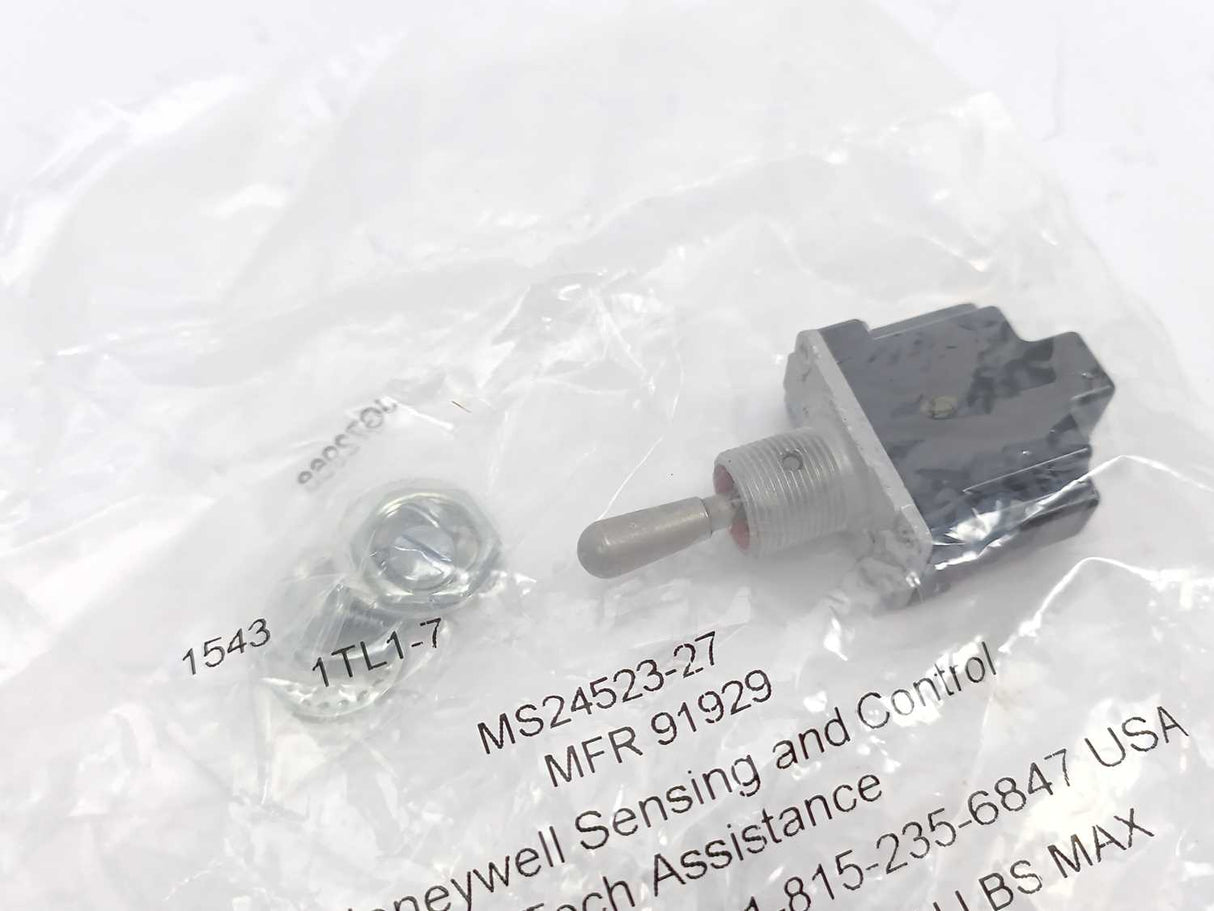 Honeywell 1TL1-7 Toggle Switch