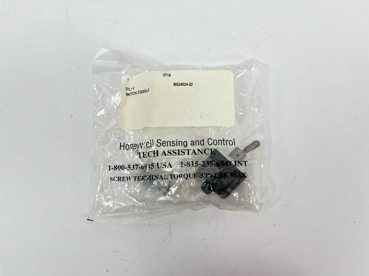 Honeywell 2TL1-2 Toggle Switch