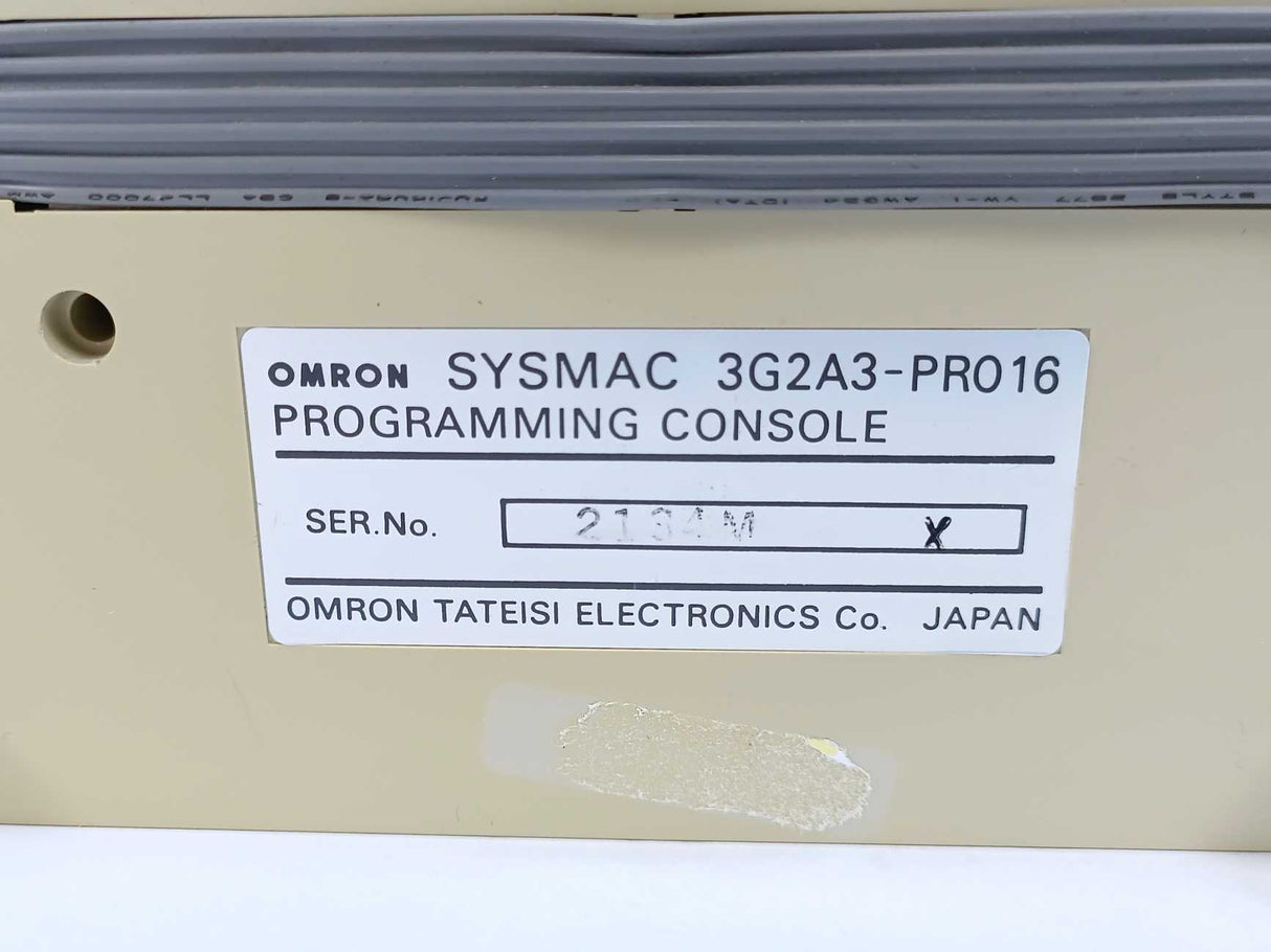 OMRON 3G2A3-PRO16 Programming Console PRO16