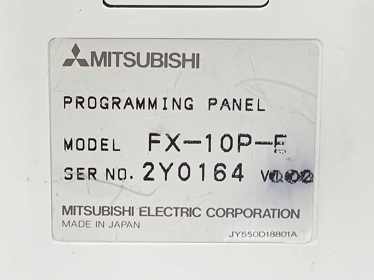 Mitsubishi FX-10P-E Programmable Control MELSEC FX-10P