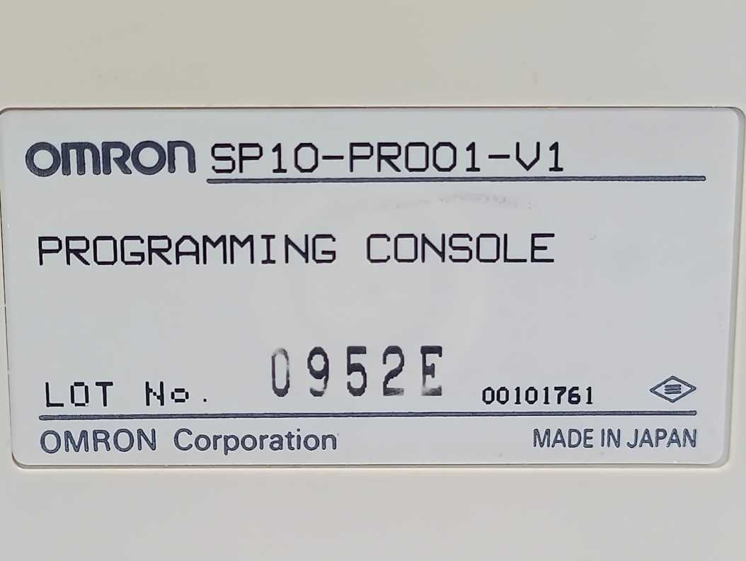 OMRON SP10-PRO01-V1 Programming Console
