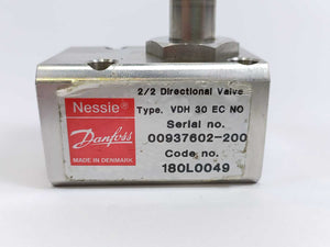 Danfoss 180L0049 VDH 30 EC NO, Solenoid Operated Valve