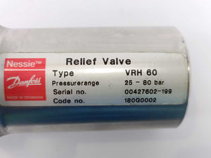 Danfoss 180G0002 VRH 60 Relief Valve, 25-80 bar