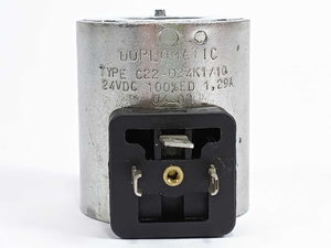 Duplomatic BM45 85604E0A Solenoid Coil 24VDC 100%ED 1.0A