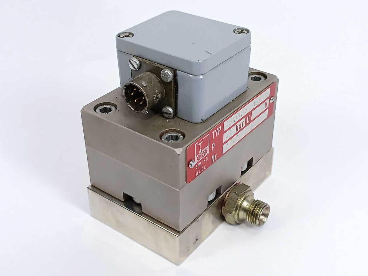 Dopag 480.01.03 Dispensing Valve 400bar 24V DC A 5079