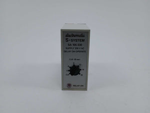 Electromatic SA 105 230 0,8-18 sec. 230 VAC Relay. Delay on Operate