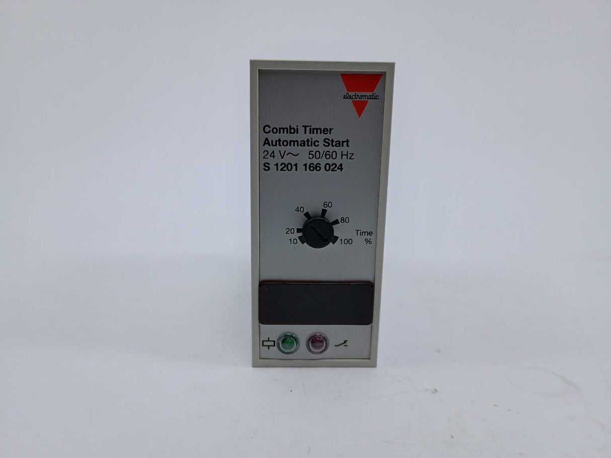 Electromatic S 1201 166 024 Combi Timer. Automatic Start. 24VAC 50/60Hz