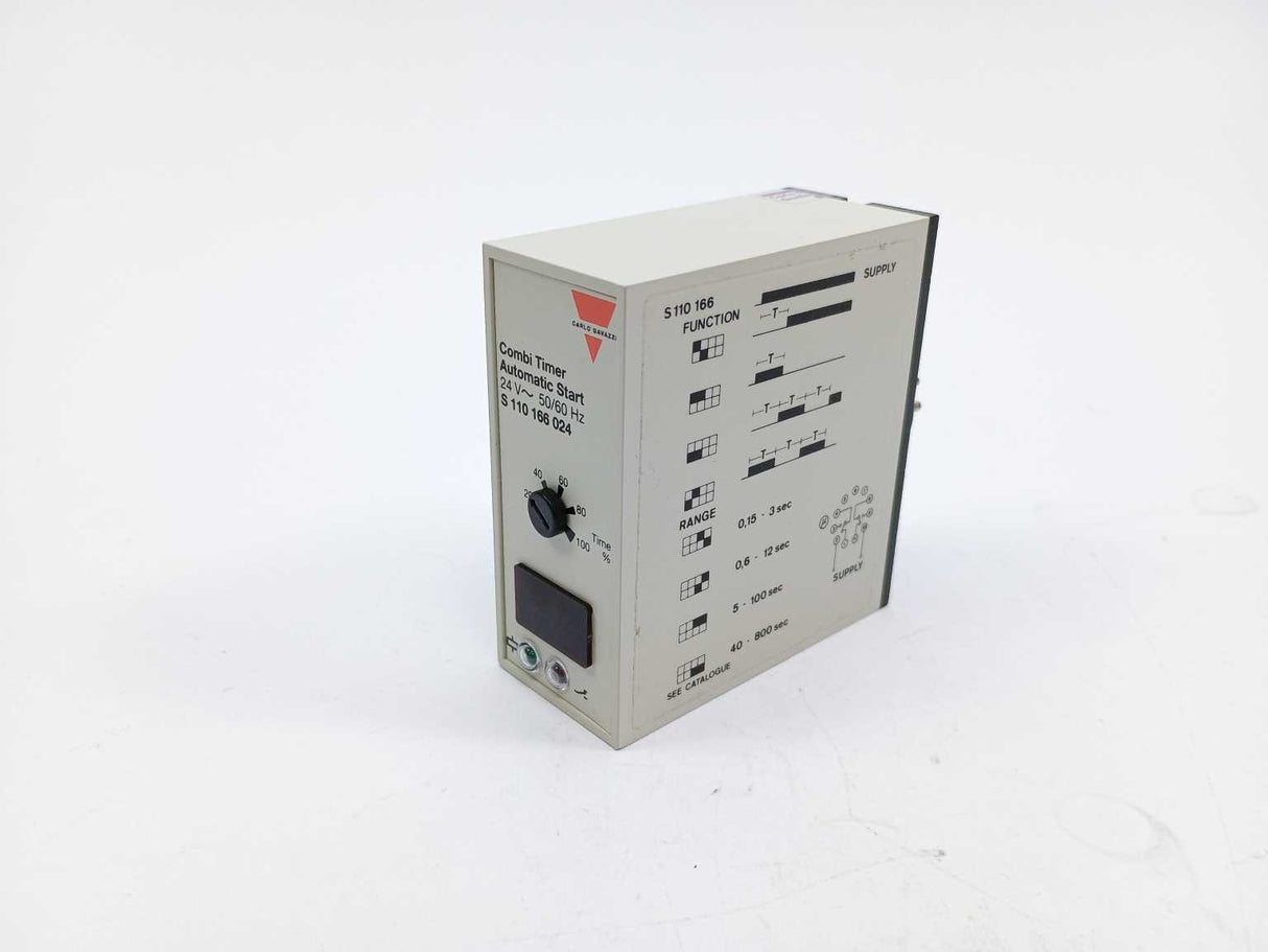 Electromatic S 110 166 024 Combi Timer. Automatic Start. 24 VAC 50/60 Hz