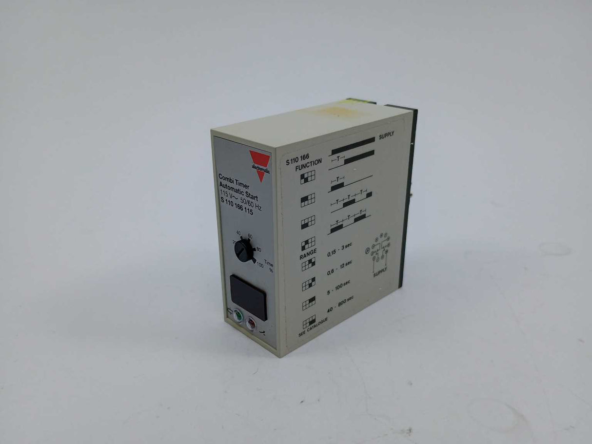 Carlo Gavazzi S 110 166 115 Combi Timer. Automatic Start. 115 VAC 50/60Hz