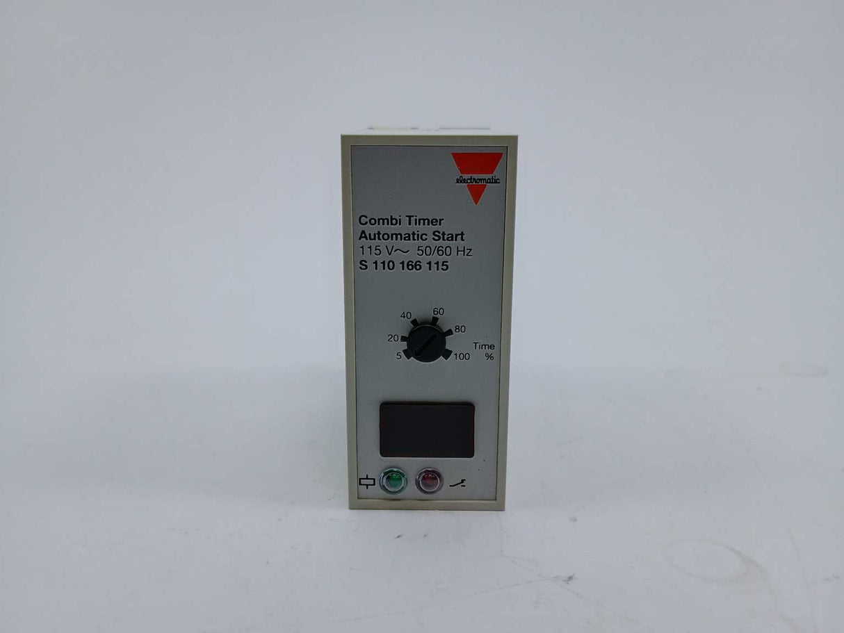 Carlo Gavazzi S 110 166 115 Combi Timer. Automatic Start. 115 VAC 50/60Hz
