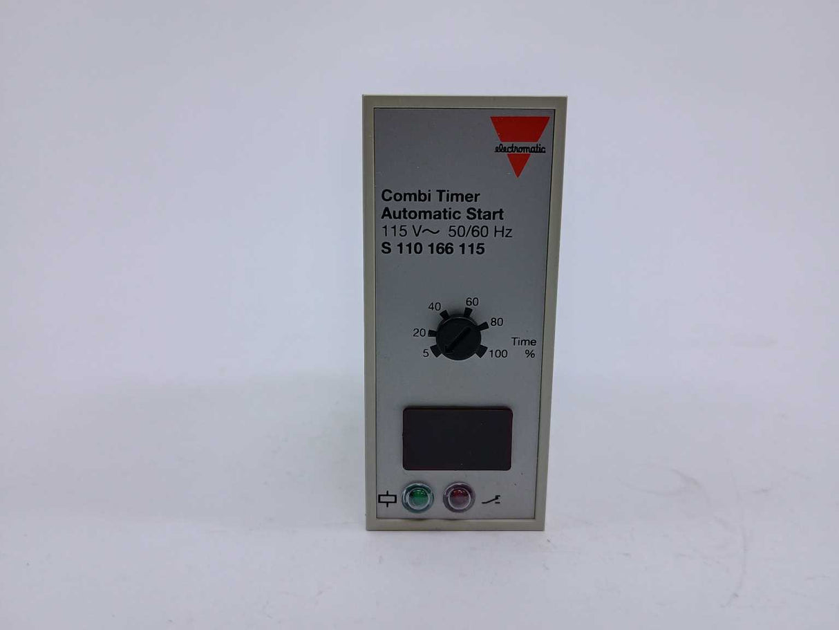 Carlo Gavazzi S 110 166 115 Combi Timer. Automatic Start. 115 VAC 50/60Hz