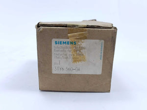 Siemens 3TY6560-0A Contact Element for 3TB56