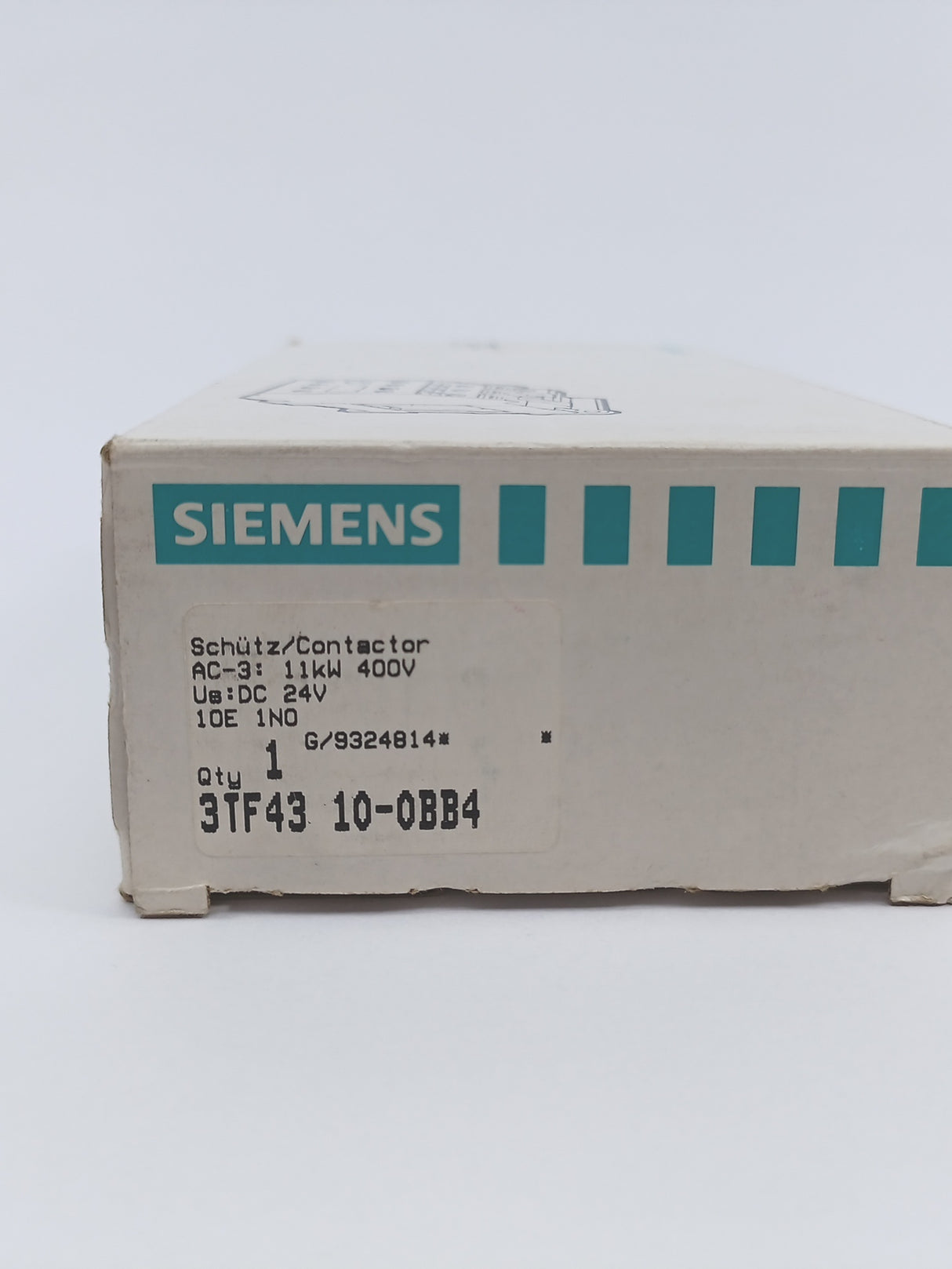 Siemens 3TF4310-0B 3 - Phase Contactor Coil 24V DC