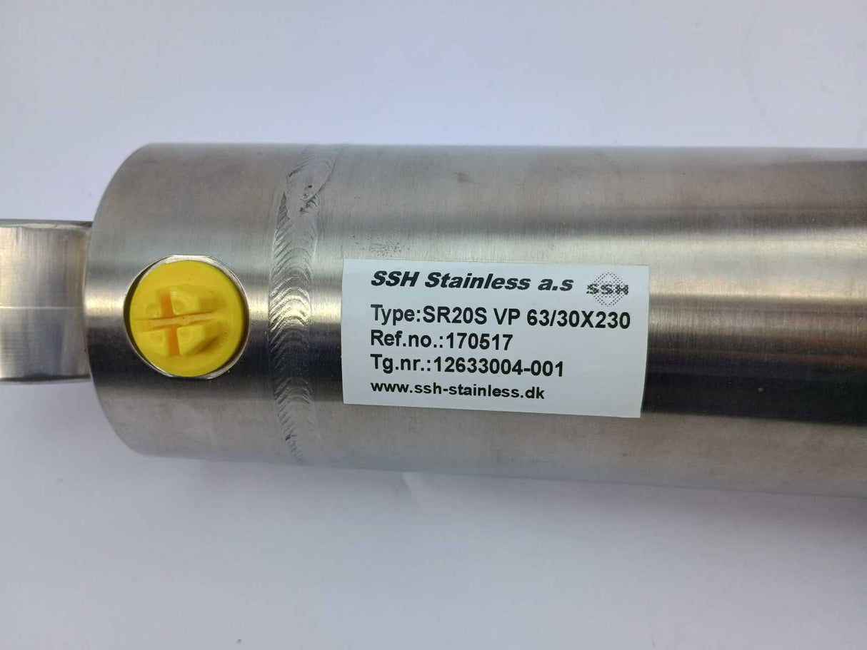 SSH STAINLESS A/S SR20S VP 63/30X230 170517
