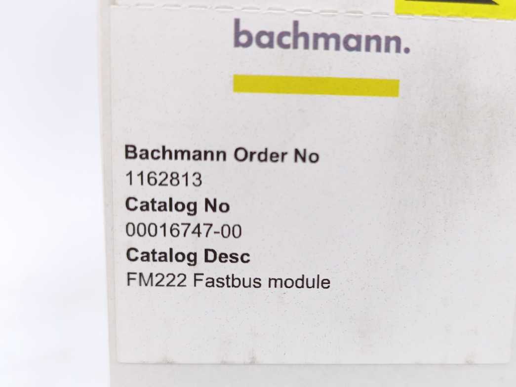 Bachmann electronic GmbH FM222 FASTBUS Master Module