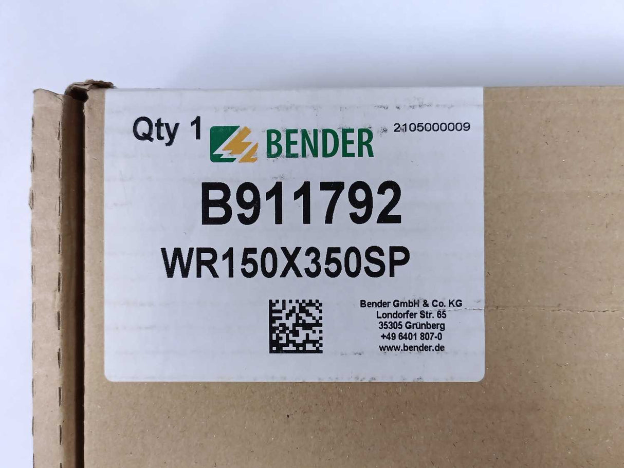 Bender  B911792 WR150X350SP Measuring Current Transformer