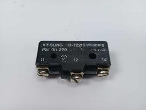 Kissling PS1 011 209 Micro Switch 15A 250VAC