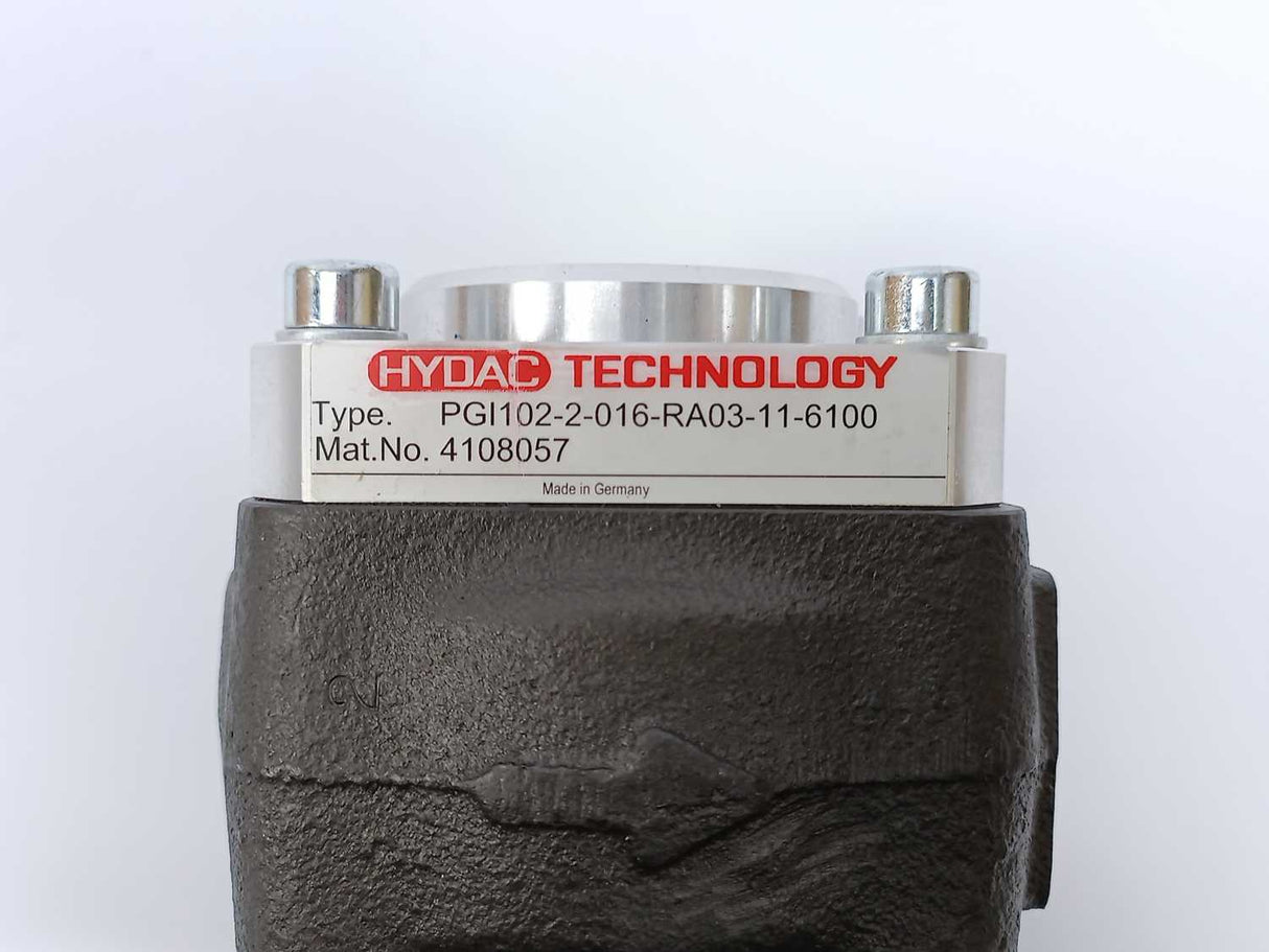 HYDAC PGI102-2-016-RA03-11-6100 Gear Pump